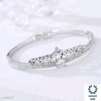 Fancy Standard Copper Bracelet - Free Size, Copper, Charm Bracellet, 2 Pieces of 1 Pack